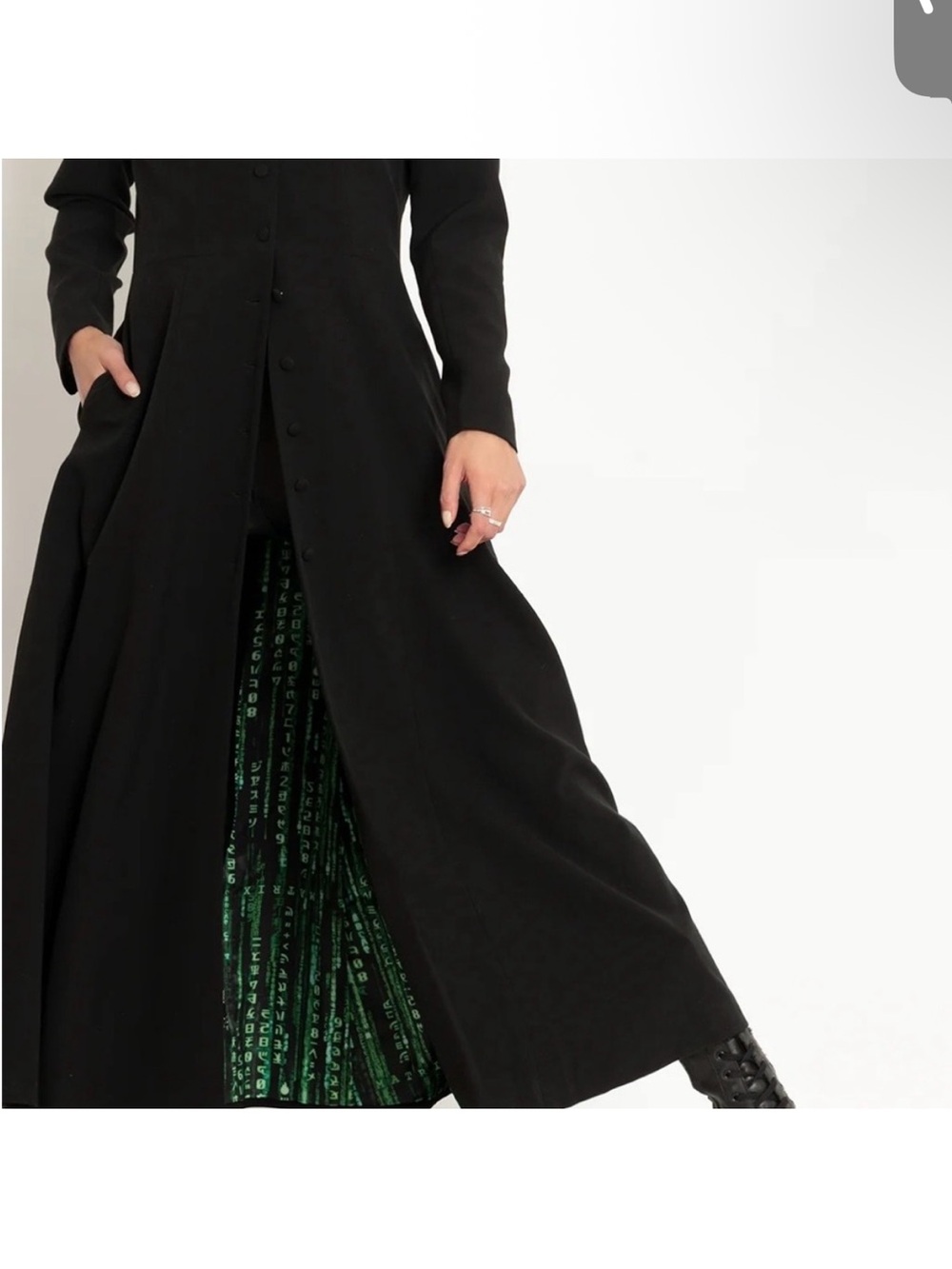 Blackmilk The Matrix Neo Trench Coat - Picture 3 of 7